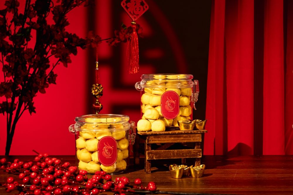 CNY series 2024 - [Golden Melt in your Mouth]  Signature Pineapple Tarts Container