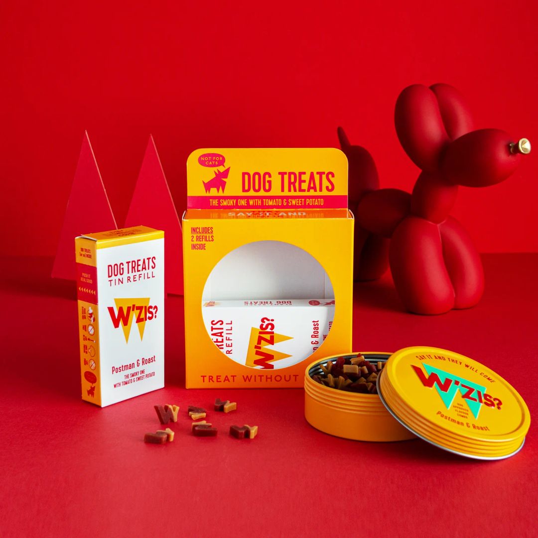 W'ZIS Tin+Refill Gift Box Dog Treats 