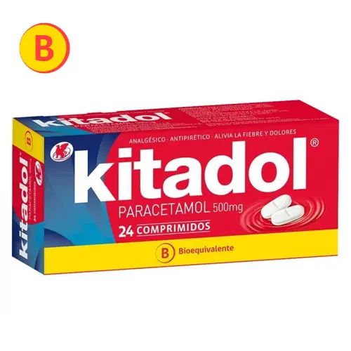 Kitadol® 500Mg X 24 comprimidos (Suscripción Disponible)