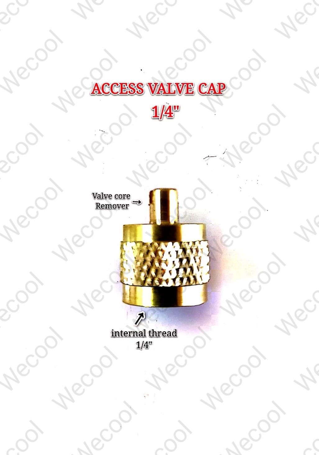 ACCESS VALVE CAP - 1/4''