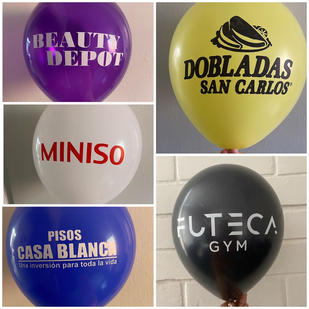 Cientos de Globos Personalizados