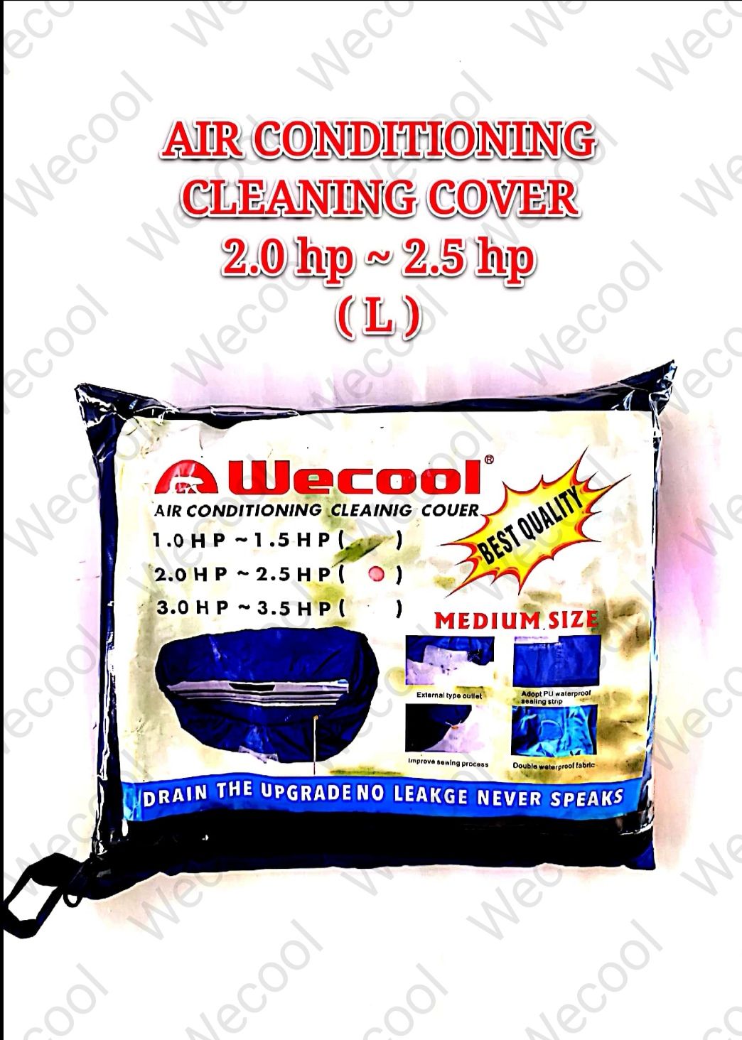 AIR CONDITIONING CLEANING COVER - 2.0HP ~ 2.5HP (L)