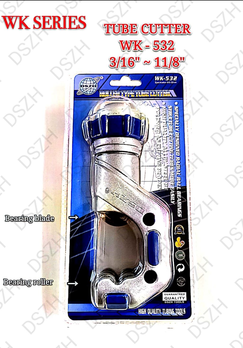 TUBE CUTTER WK-532 - 3/16'' ~ 11/8''