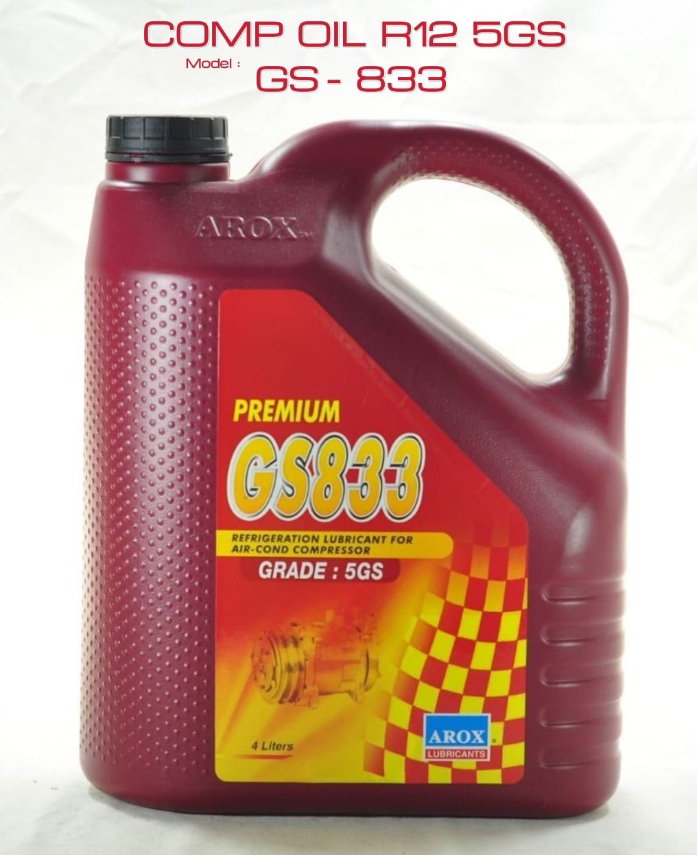 COMP OIL R12 5GS (MODEL: GS 833)