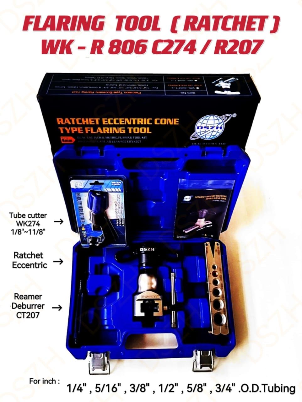 FLARING TOOL (RATCHET) WK- R 806 C274 / R207