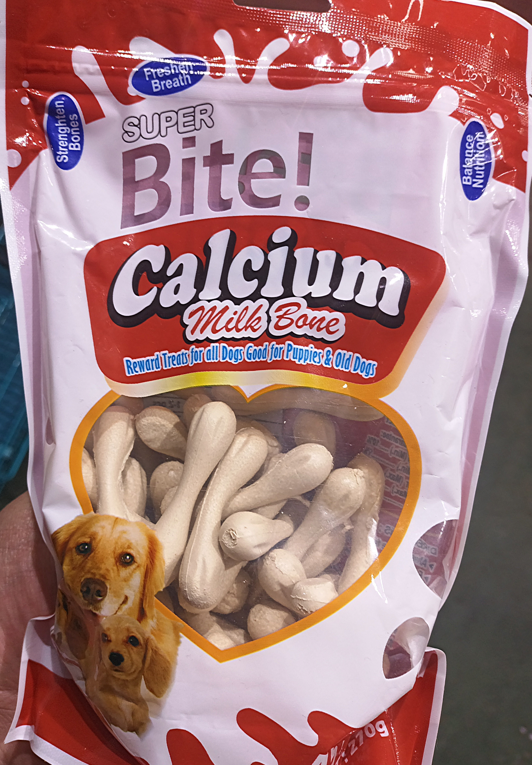 Calcium milk bone