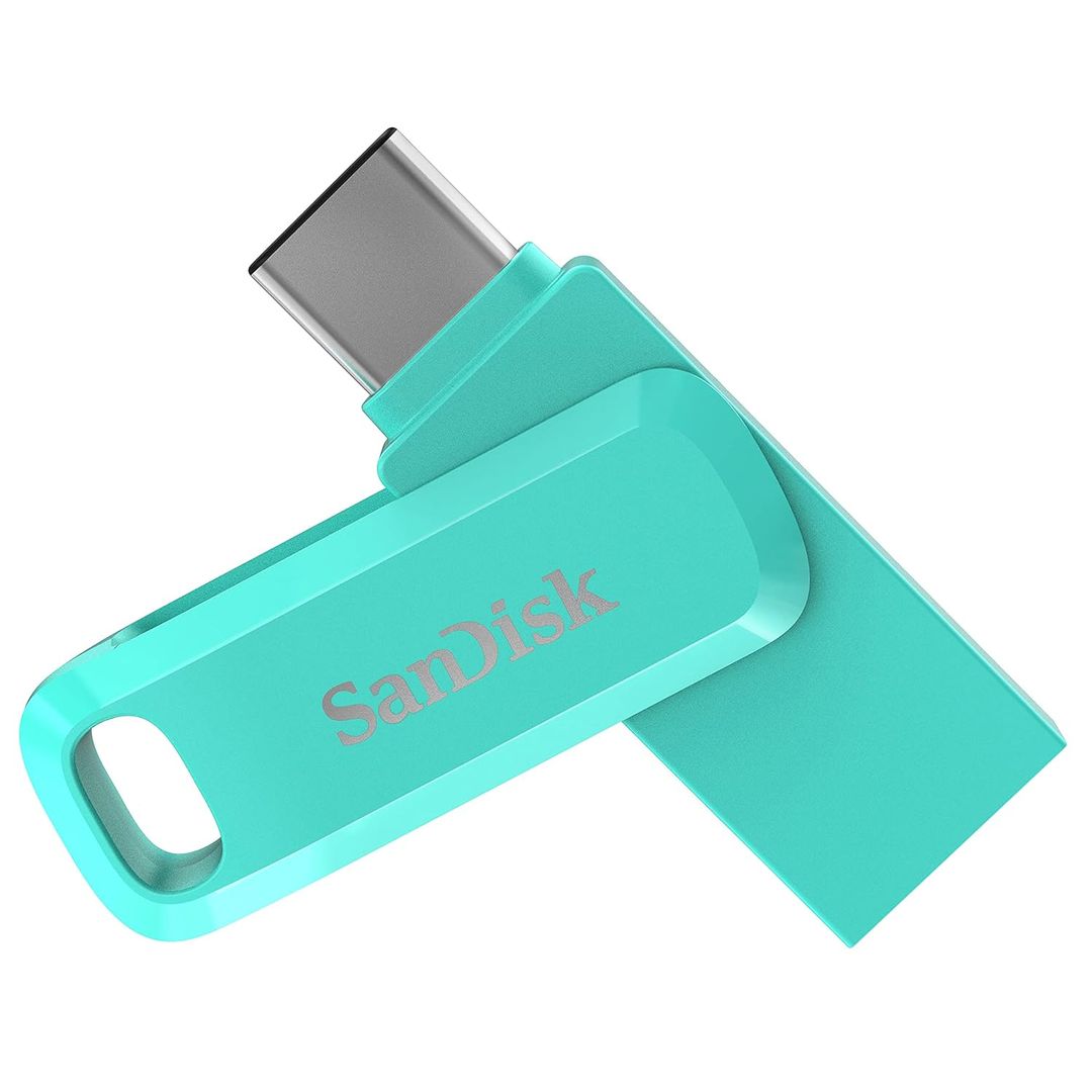 SanDisk Ultra Dual Drive Go (SDDDC3-512G-I35G) 512GB USB 3.0 Type C PenDrive for Mobile (Mint Green)