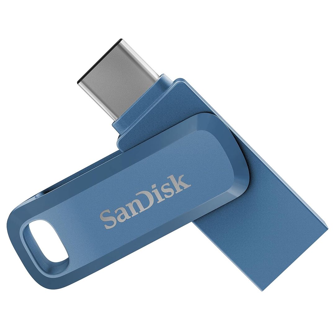 SanDisk Ultra Dual Drive Go (SDDDC3-032G-I35NB) 32GB USB Type C PenDrive for Mobile (Navy Blue)