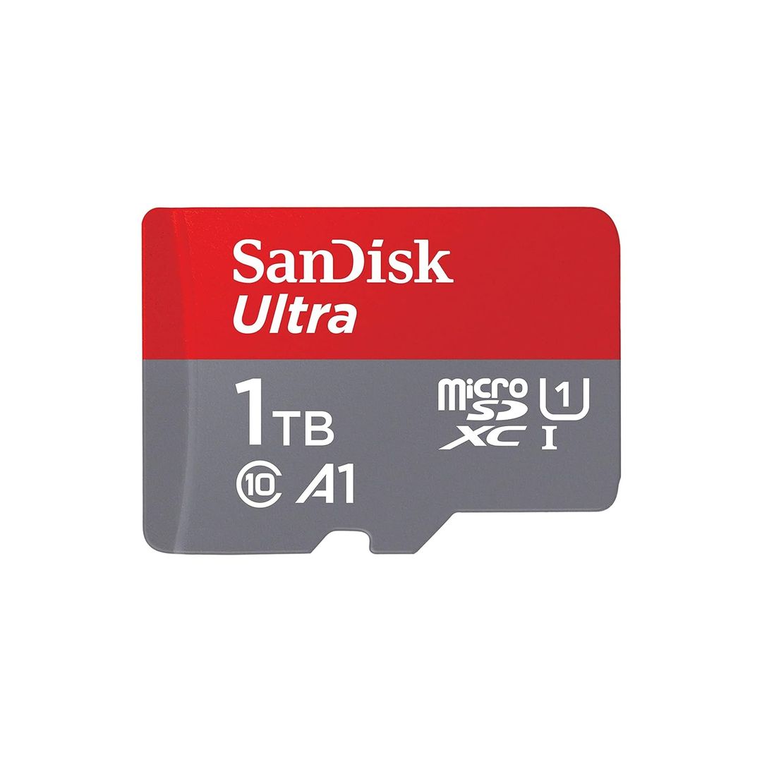 SanDisk Ultra® (SDSQUAC-1T00-GN6MN) microSDXC UHS-I Card, 1TB, 150MB/s R