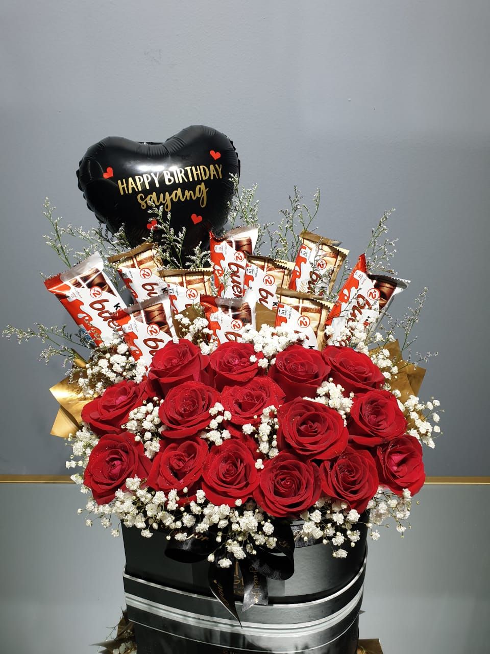 Roses and Choc Box