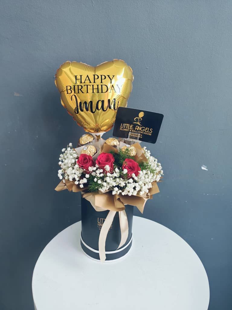 Roses and Ferrero Box