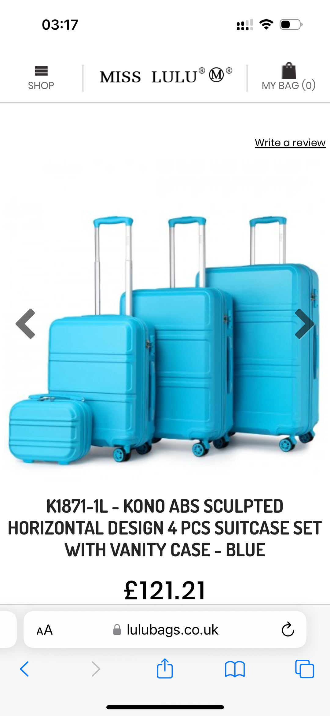 Luggage suitcase 