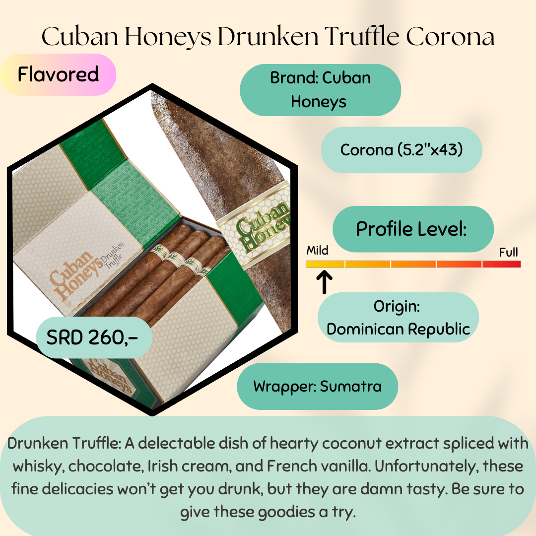 Cuban Honeys Drunken Truffle