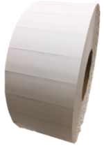 SHELF TICKET ROLL- WHITE