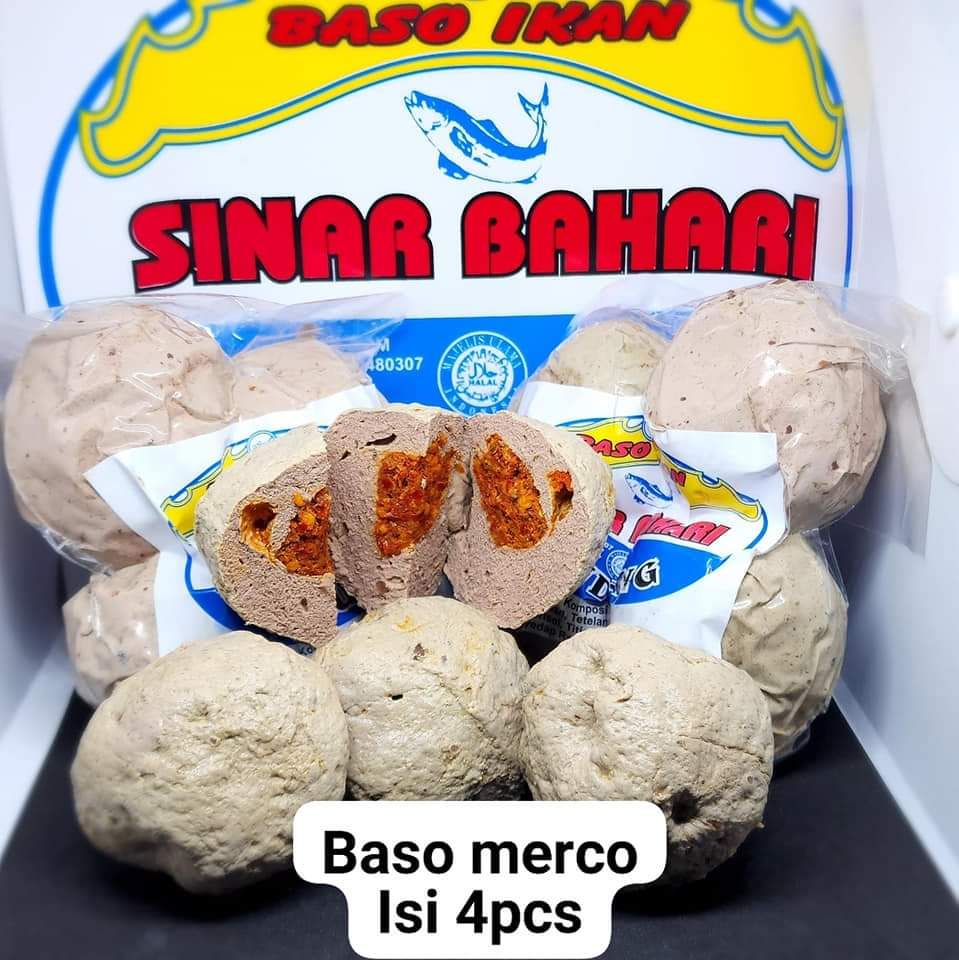 Baso Super Besar Mercon isi 4 pcs