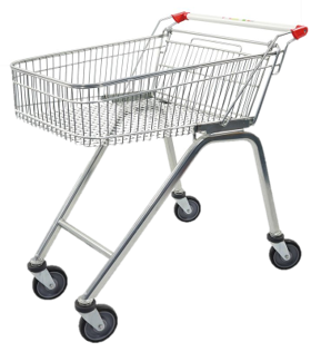 70L SHOPPING TROLLEY