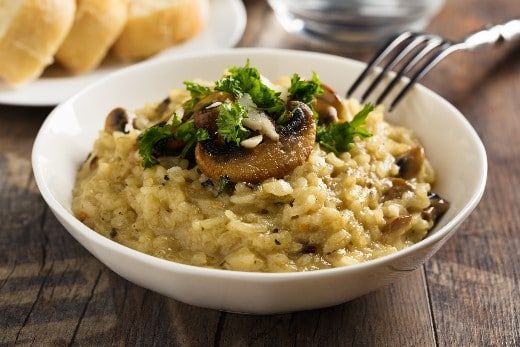 Risotto aux Champignons Italien