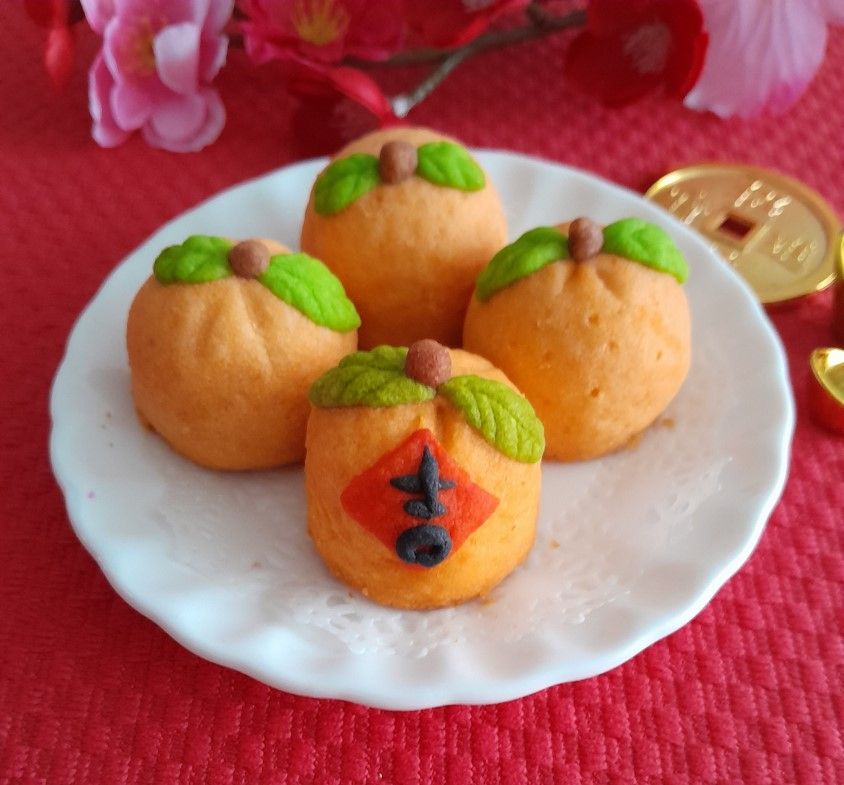 Mandarin Orange Pineapple Tarts 大吉大利 