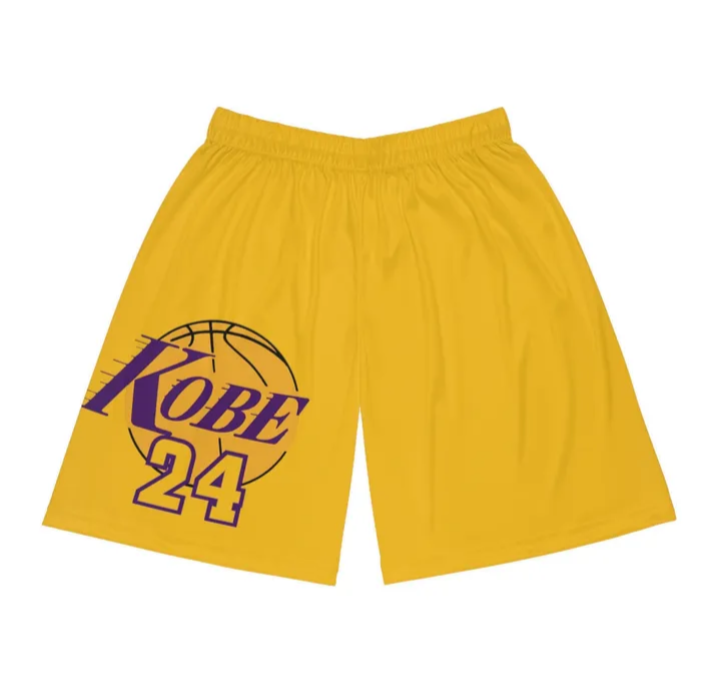 Basketball Shorts (AOP) Kobe
