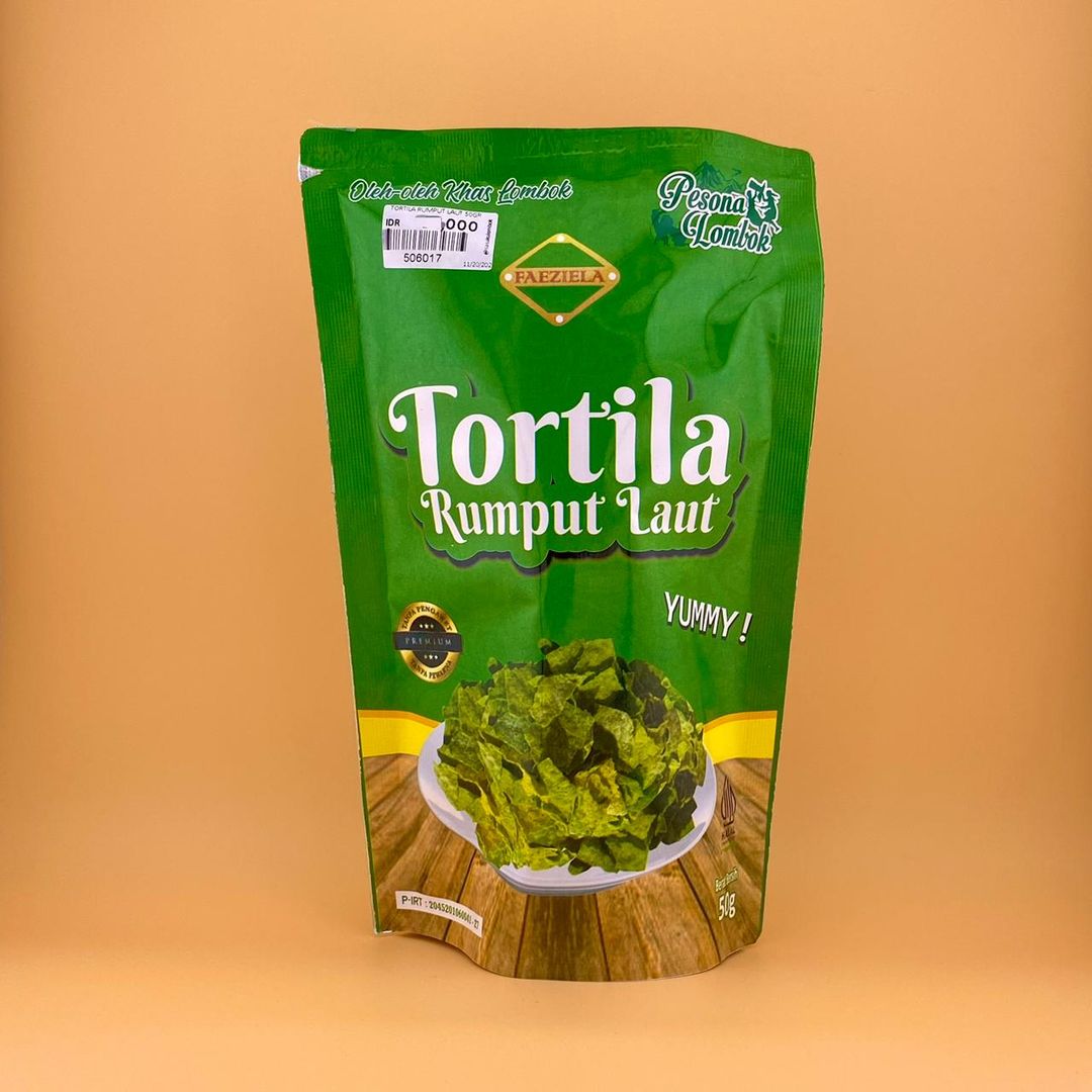 (FAEZIELA) TORTILA RUMPUT LAUT 50GR