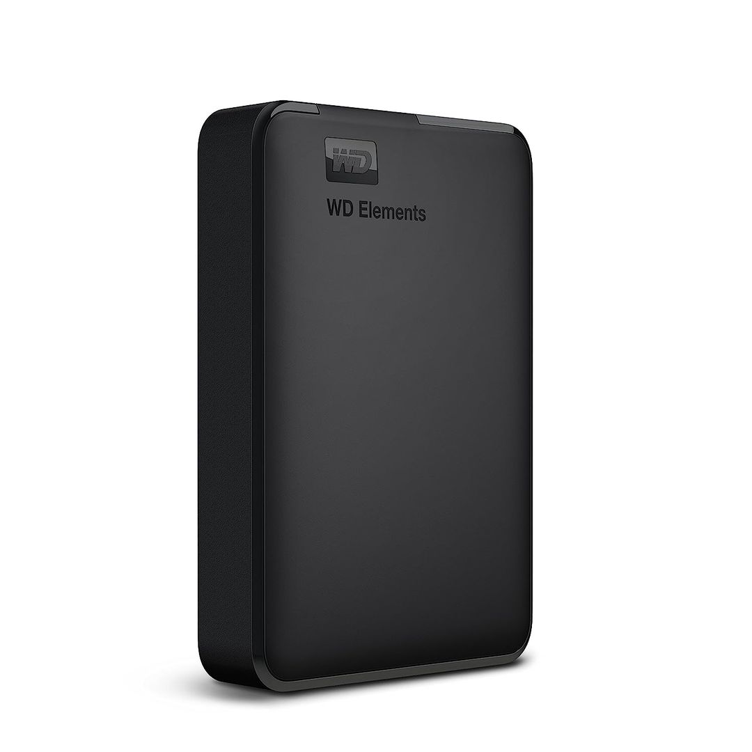 Western Digital WD 4TB Elements Portable Hard Disk Drive (WDBHDW0040BBK-EESN)