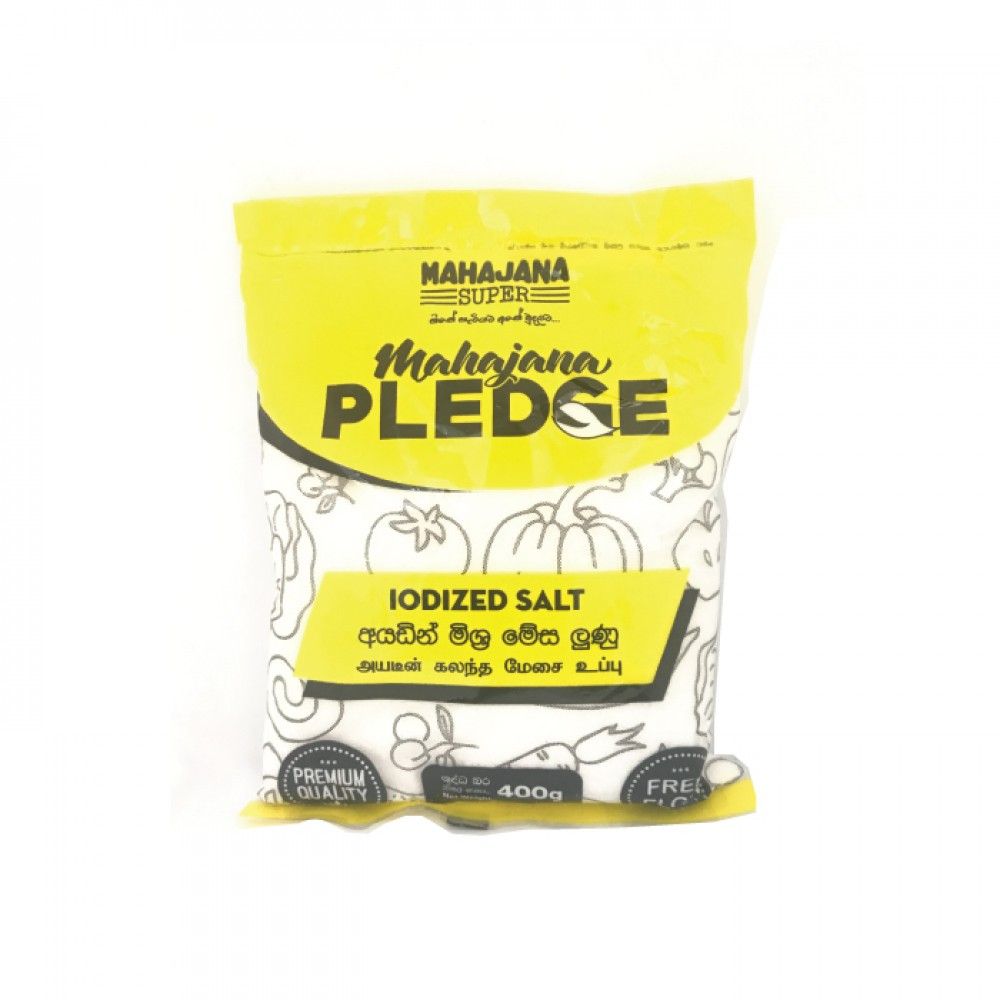 Mahajana Pledge Table Salt 400g