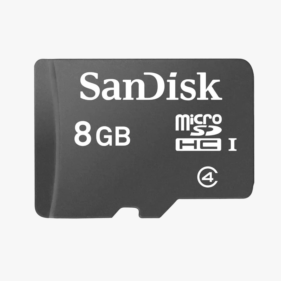 SanDisk (SDSDQM-008G-B35) Micro SD HC 8GB Memory Card, 100% Original with GST Bill