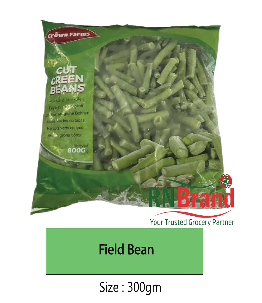 Field Bean (Sim IQF) Goal Gada Slice CROWN FARM