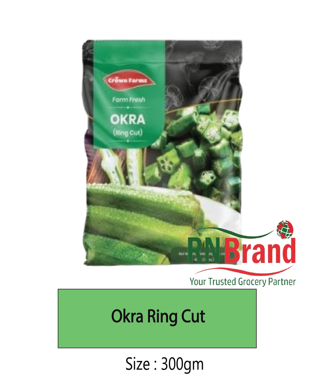 Baby & Soft Okra Rings CROWN FARM