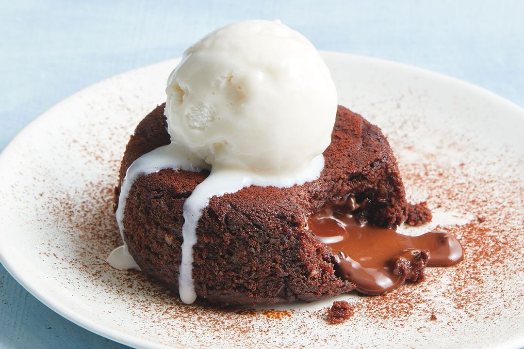 Lava cake cu inghetata