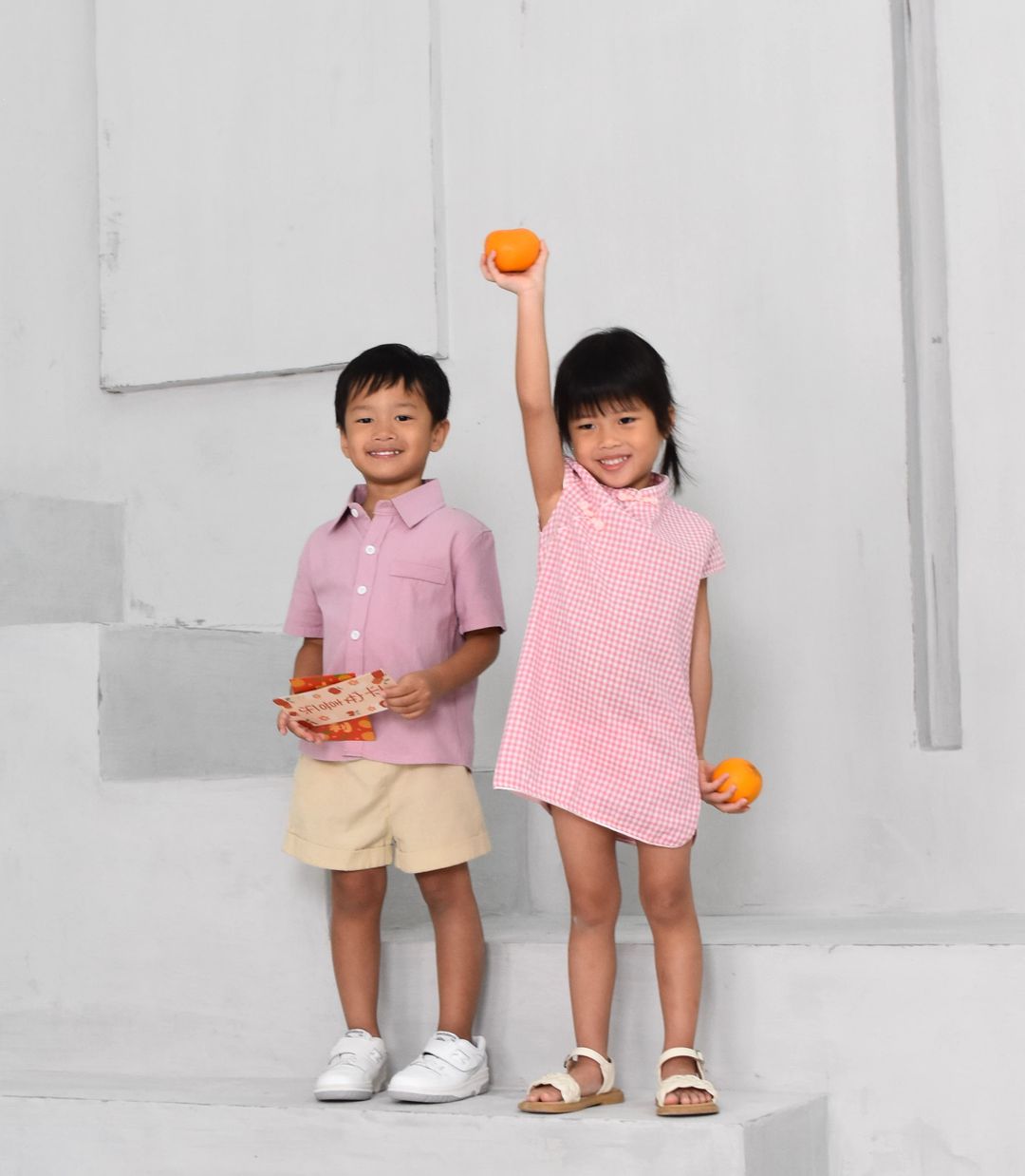 (BOY) DUSTY PINK SHIRT 