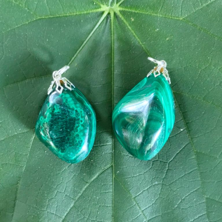 Malachite pendant 