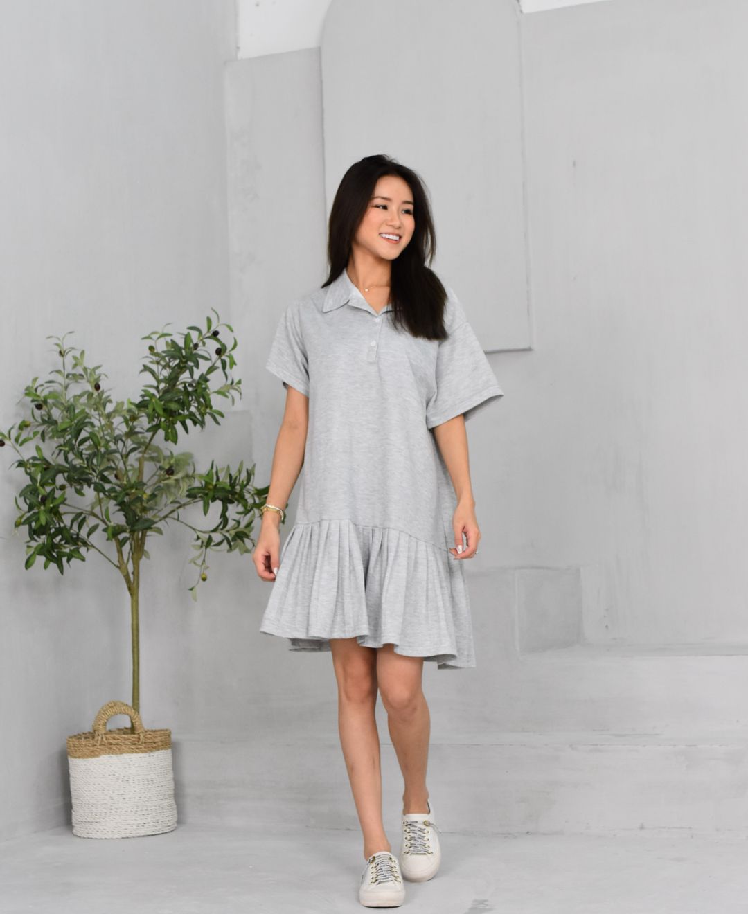 POLO GREY DRESS