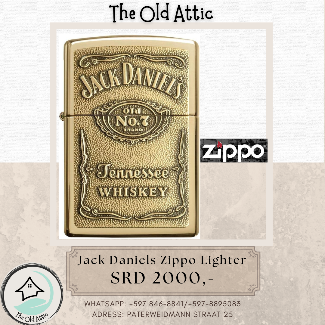 Jack Daniels Zippo Lighter 