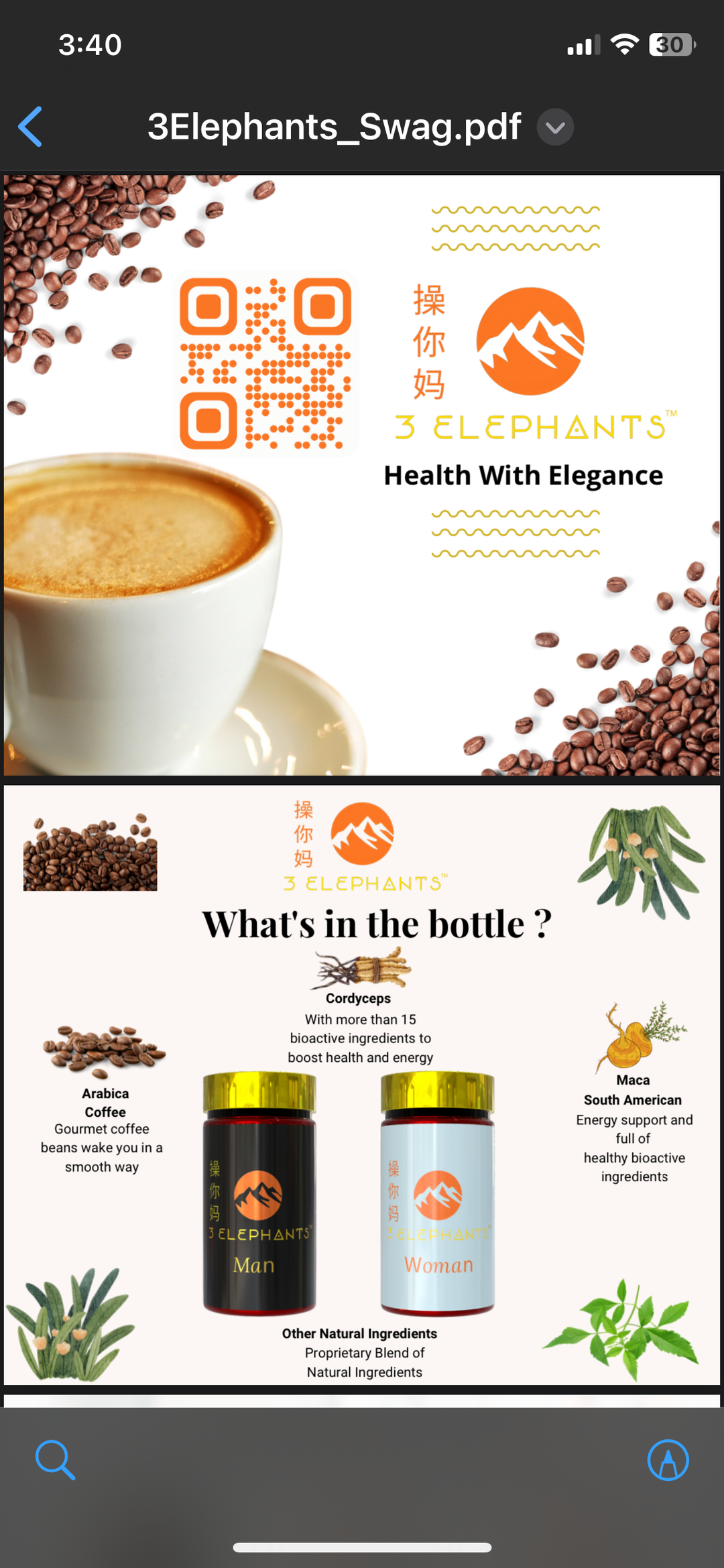 3 Elephants Cordecypts  