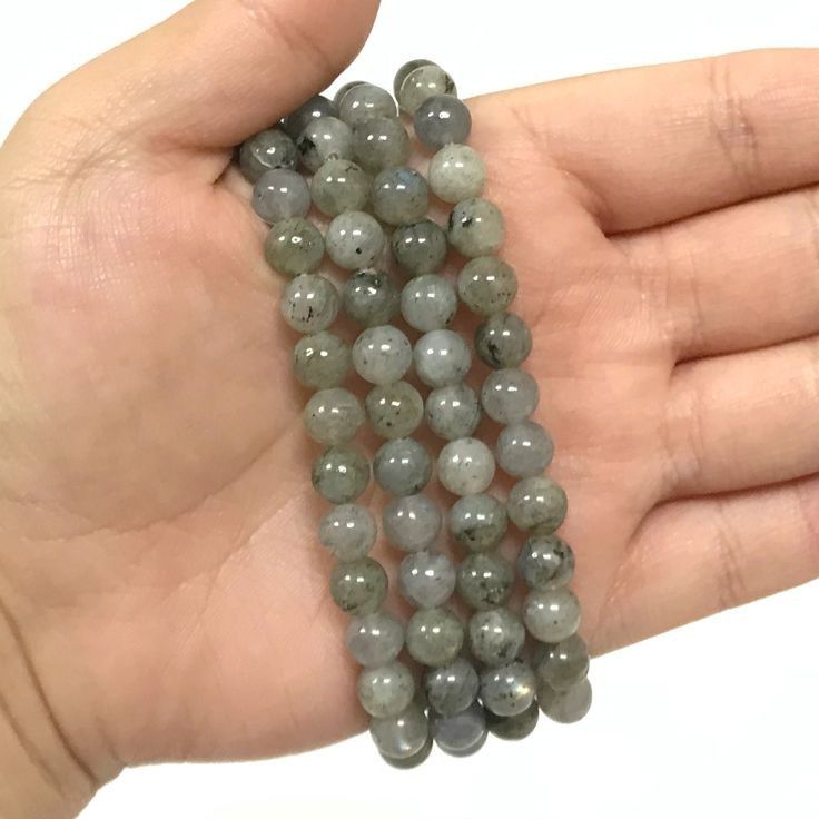 Labradorite bracelet (6mm beads)