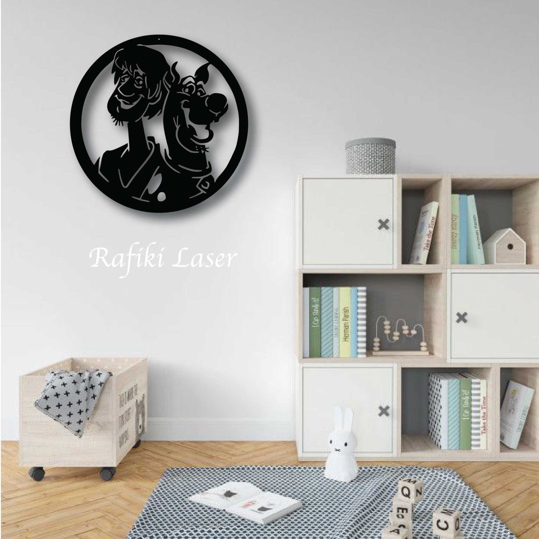 Scooby Doo Metal Wall Art Decor
