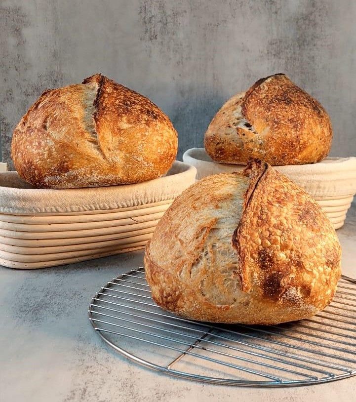 Plain sourdough Bread خبز ساوردو (ساده)