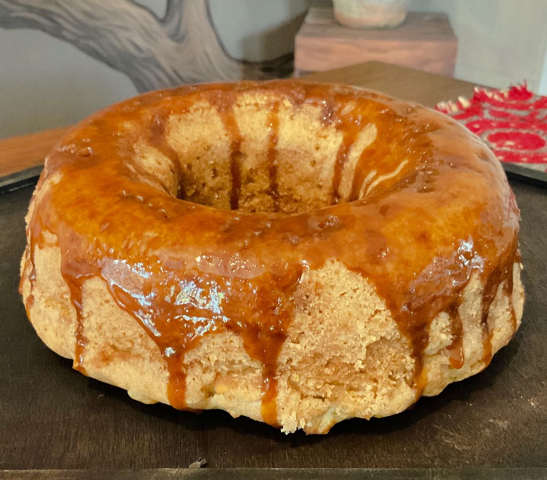 Caramel Apple Bundt Cake