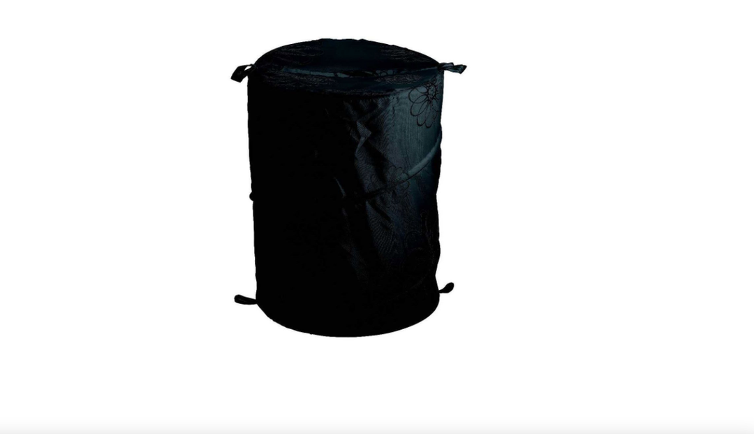 LAUNDRY BASKET, BLACK, 370MM X 520MM