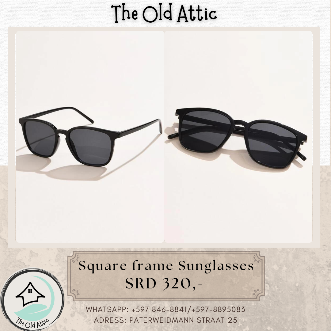 square frame sunglasses 