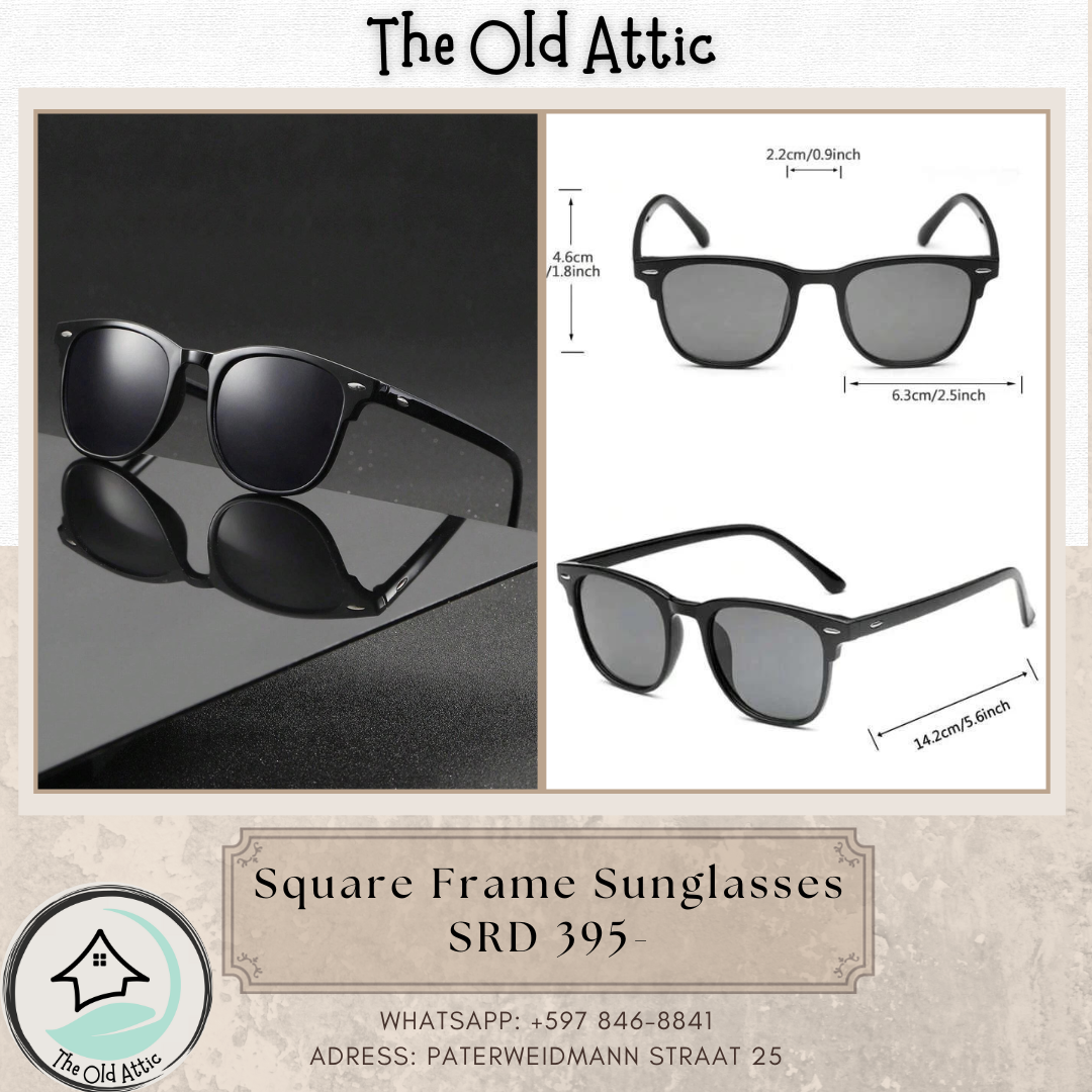 square frame sunglasses 