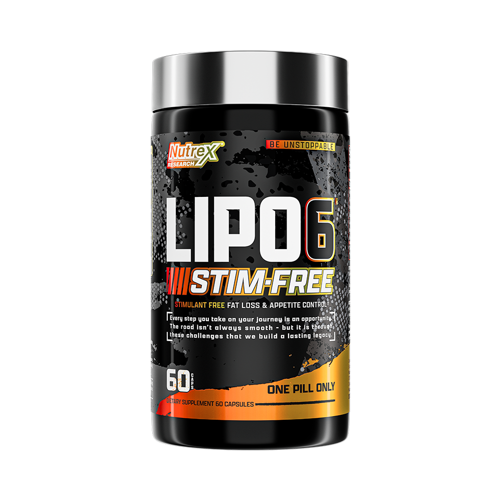 NUTREX LIPO-6 BLACK STIM-FREE 60 CAPSULES