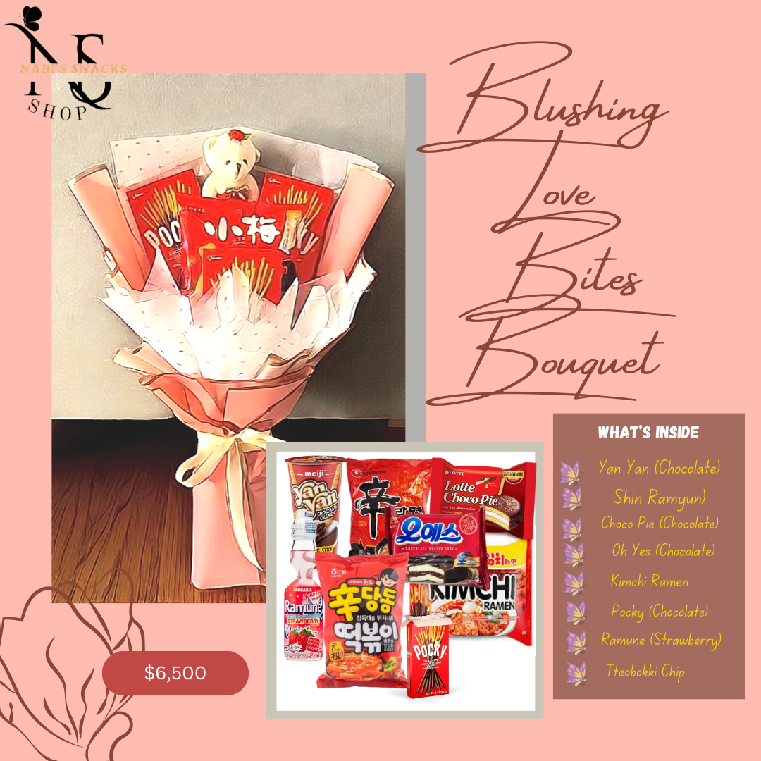 Blushing Love Bites Bouquet