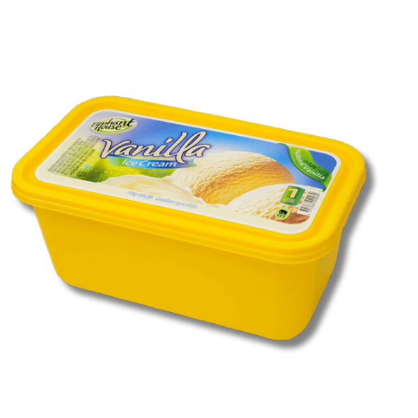 E - House Ice Tub Vanilla 1L