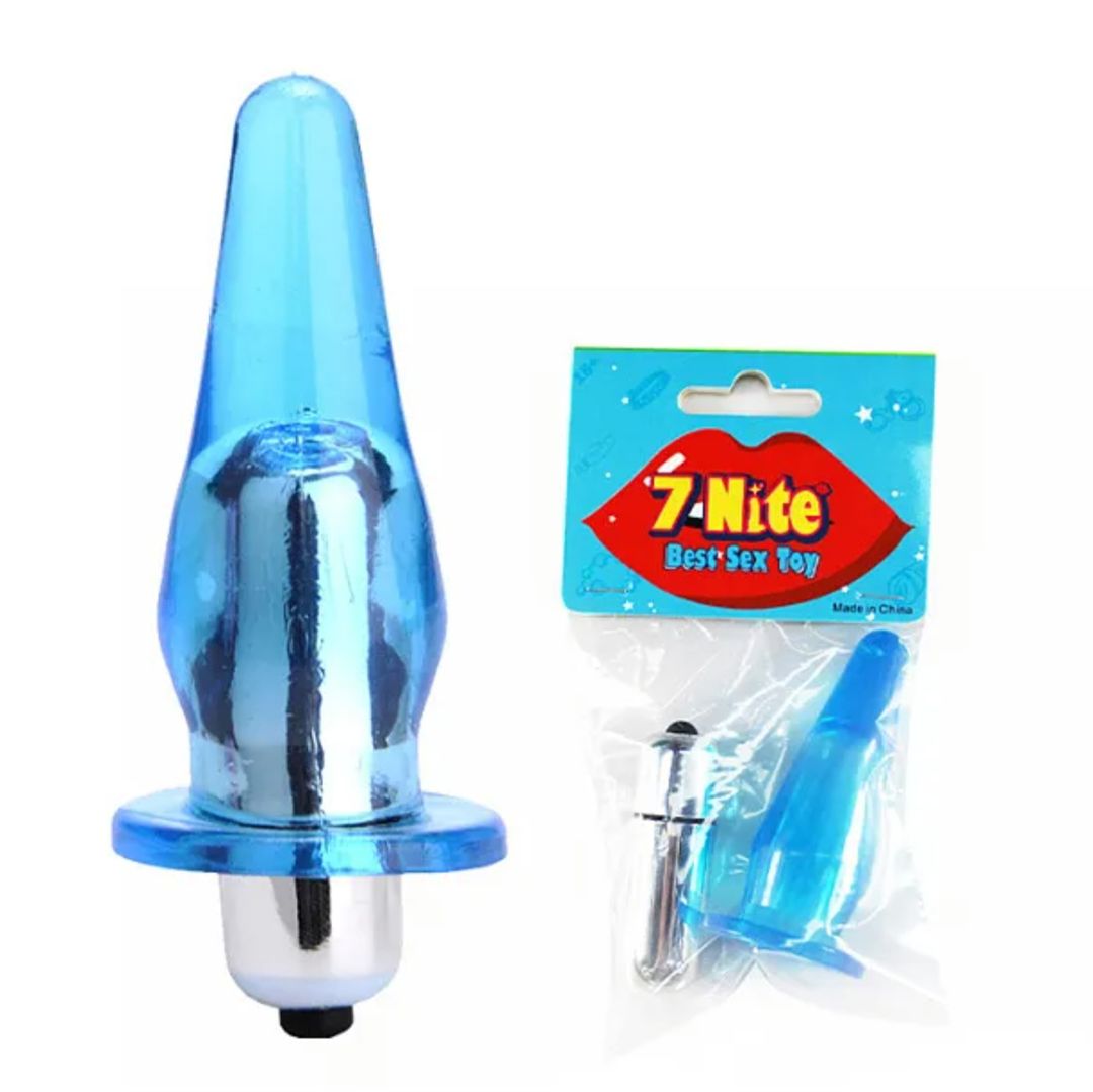 Vibrating Butt Plug Dildo Vibrator