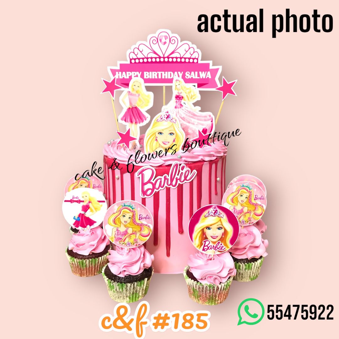 #1 barbie cake