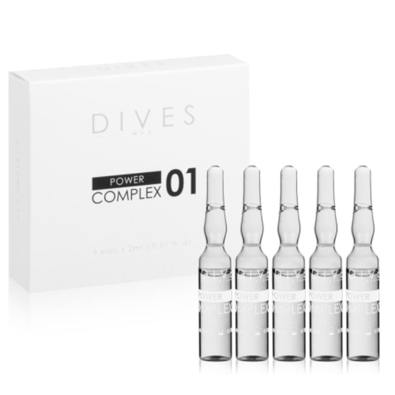 DIVES MED - POWER COMPLEX 01 revitalising ampoules with antioxidant complex