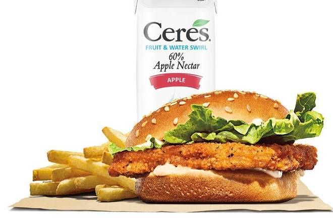 Chicken Burger Meal King Jr