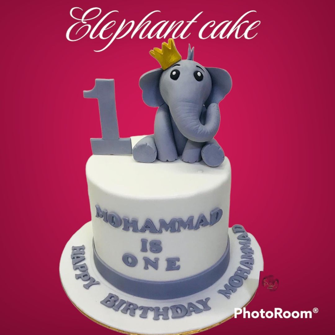 #1 elephant cake